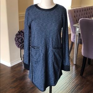BCBGeneration Denim Colored T-shirt Dress
